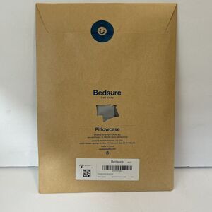 Bedsure Satin Pillowcase Set Queen 20x30 Soft Silky Grey Cooling Pillow Covers